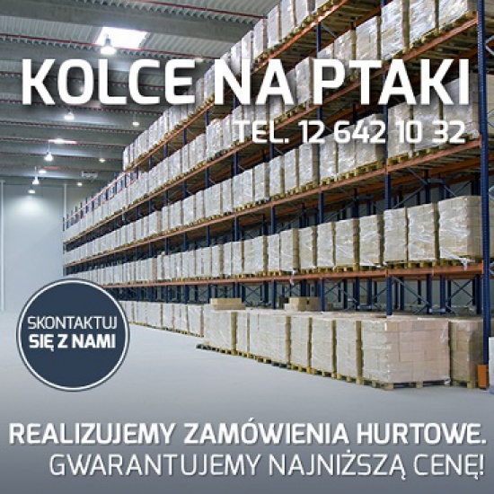 Hurtowa sprzedaż kolców na gołębie. Kolce na gołębie hurtownia. Hurtownia kolców przeciw gołębiom.